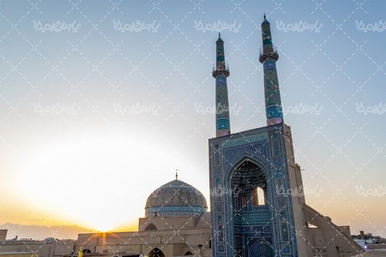نمای مسجد جامع یزد