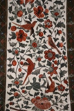 نگاره های داخلی باغ فین کاشان