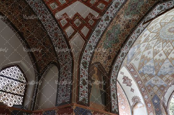 نمای داخلی باغ فین کاشان