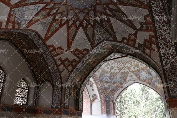 نمای داخلی باغ فین کاشان