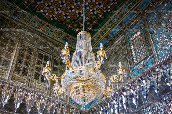 نمای داخلی امامزاده حسین