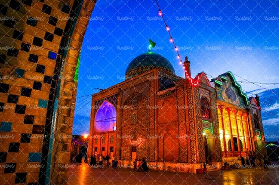 تصویر زیبای امامزاده حسین