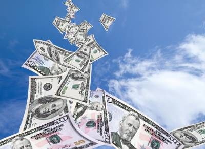 دلار پول ارز آُسمان 