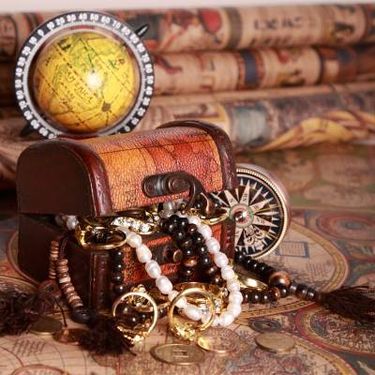صندوقچه زیور آلات جواهری