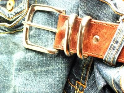 شلوار لی کمربند پوشاک