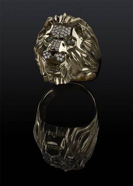 جواهرات انگشتر شیر