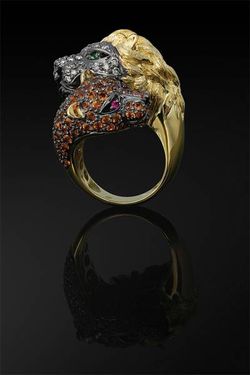 جواهرات انگشتر شیر 2