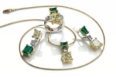 زیور آلات جواهرات سرویس طلا نقره 2