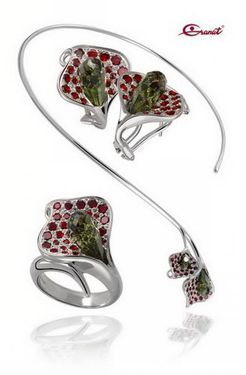 گوشواره حلقه زیور آلات