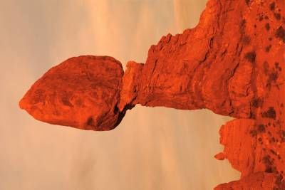 منظره طبیعت کویر