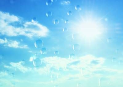 آسمان ابر خورشید حباب 2