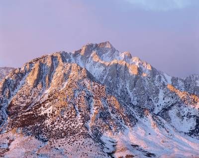 کوهستان کوه برف سرما منظره طبیعت
