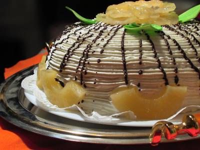 کیک خامه ای شیرینی قنادی 1