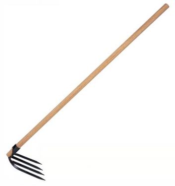 بیل چهارشاخ ابزار کشاورزی