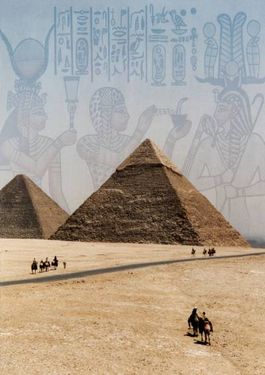 اهرام ثلاثه تمدن مصر