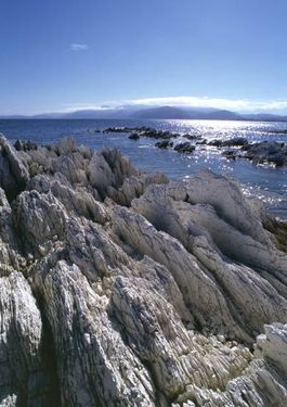 سنگ صخره دریا اقیانوس