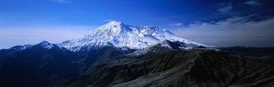 کوه کوهستان سرما