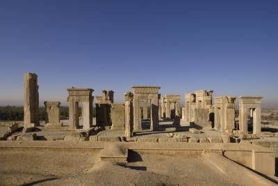 تخت جمشید آثار باستانی هخامنشیان