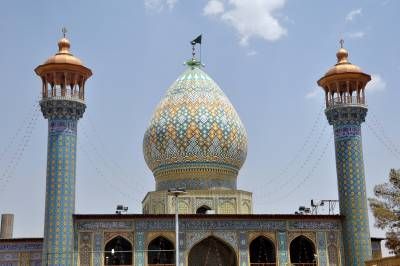 گنبد مسجد شهر باستانی یزد