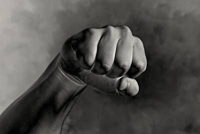 اعضای بدن دست مشت