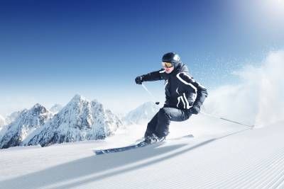 اسکی برف ورزش زمستانی