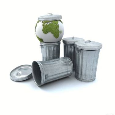 محیط زیست زباله سطل اشغال