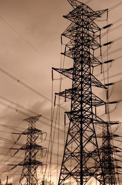 دکل برق نیرو الکتروتکنیک قدرت