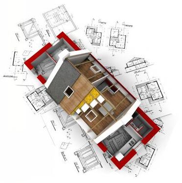 ساختمان خانه نقشه کشی