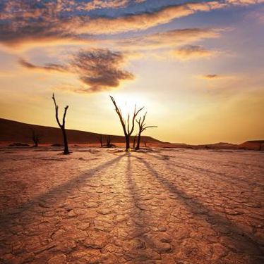 کویر بیابان خشک گرما تابستان