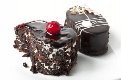 شیرینی شکلاتی قنادی کیک