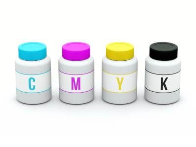 ترکیب رنگ CMYK تبلیغات گرافیک 3