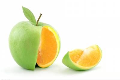 میوه آبمیوه سیب پرتقال