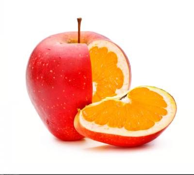 میوه آبمیوه سیب پرتقال 1