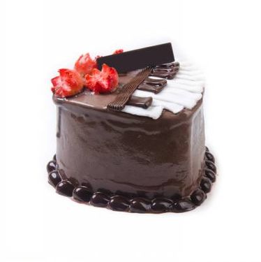 قنادی کیک شکلاتی توت فرنگی
