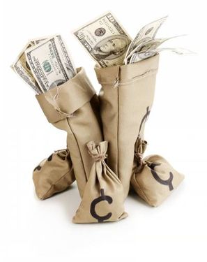 دلار پول اسکناس تراول بانک گونی