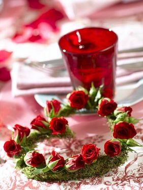گل گل فروشی دکور تزئینات قلب