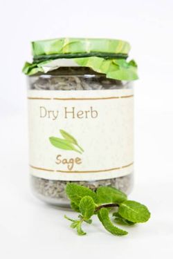 dry herb (sage)