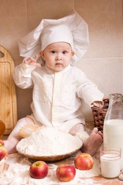 کودک سرآشپز مواد غذایی آشپزخانه 2