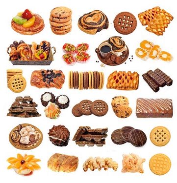 شیرینی خشک قنادی بیسکویت 