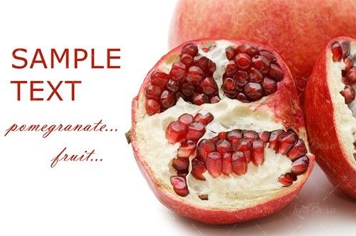 قاچ انار قرمز میوه سرا سوپر میوه 