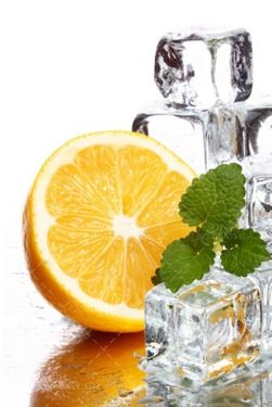 آب میوه خنک پرتقال کافی شاپ1 