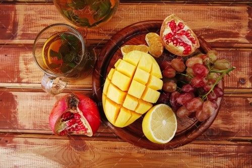 سوپر میوه انبه لیمو شیرین 