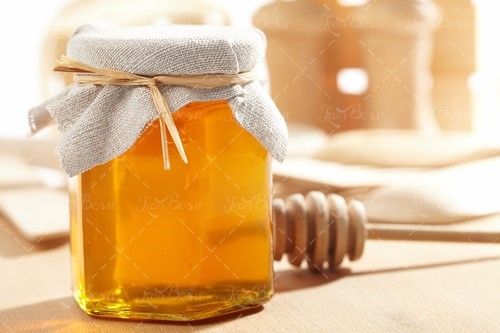 قاشق ظرف عسل چوبی 