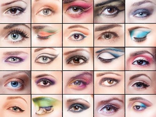 آرایش چشم سالن زیبایی 
