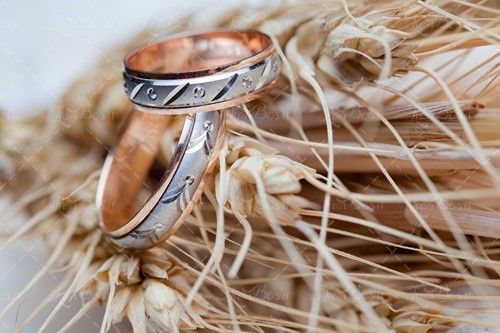 حلقه ازدواج خوشه گندم 