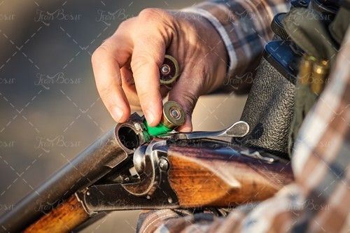 تفنگ دو لول اسلحه شکاری 