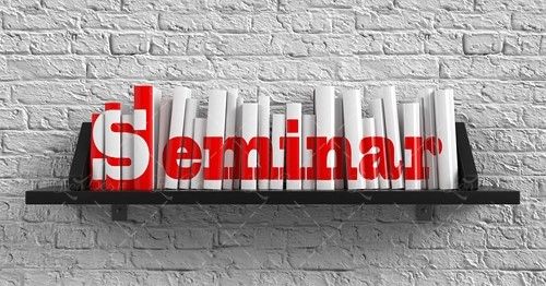 قفسه کتاب سمینار تالار 