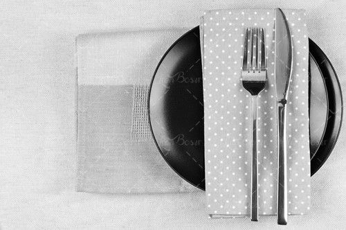 ظرف میوه خوری مشکی 