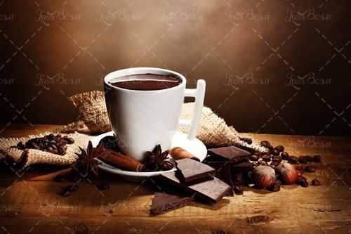 قهوه فنجان قهوه شکلات کاکائویی3