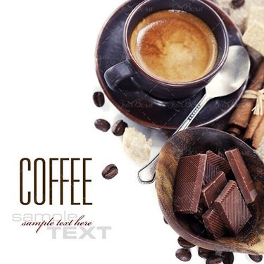 قهوه فنجان تیره شکلات کاکائویی 